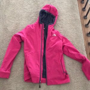 NORTH FACE Fleece Windbreaker
